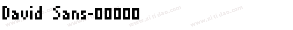 David Sans字体转换